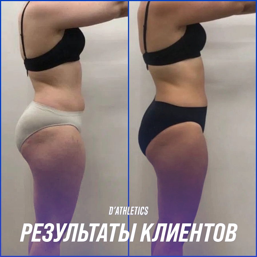 Ирина пришла в зал с простой и понятной целью — подтянуть тело, убрать дряблость и сделать живот более плоским.